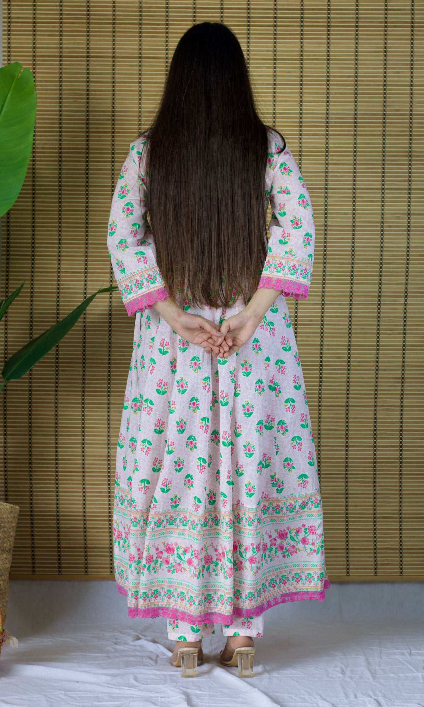 Blush Bloom Anarkali Suit