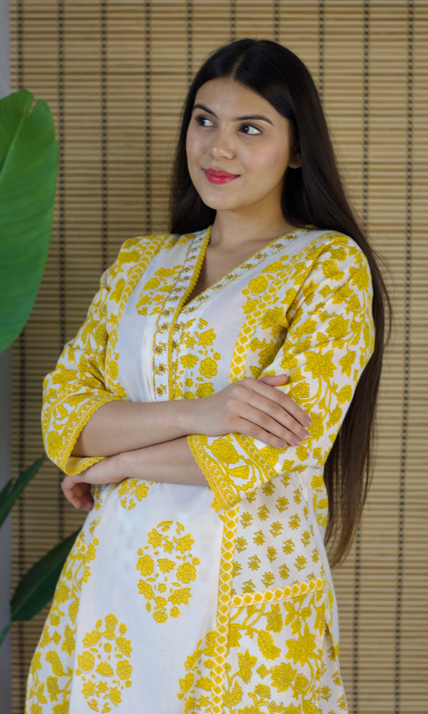 Sunny Blossom Kurta Set