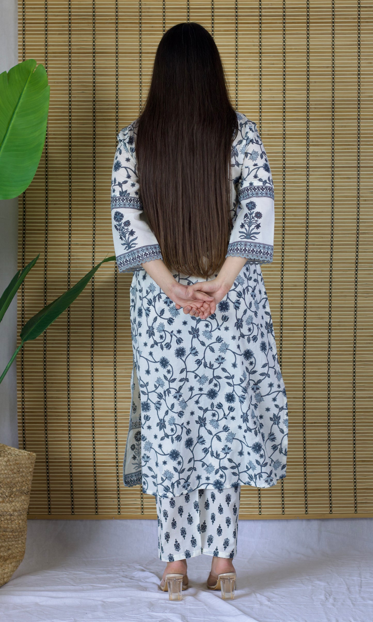 Soft Grey Kurta Set