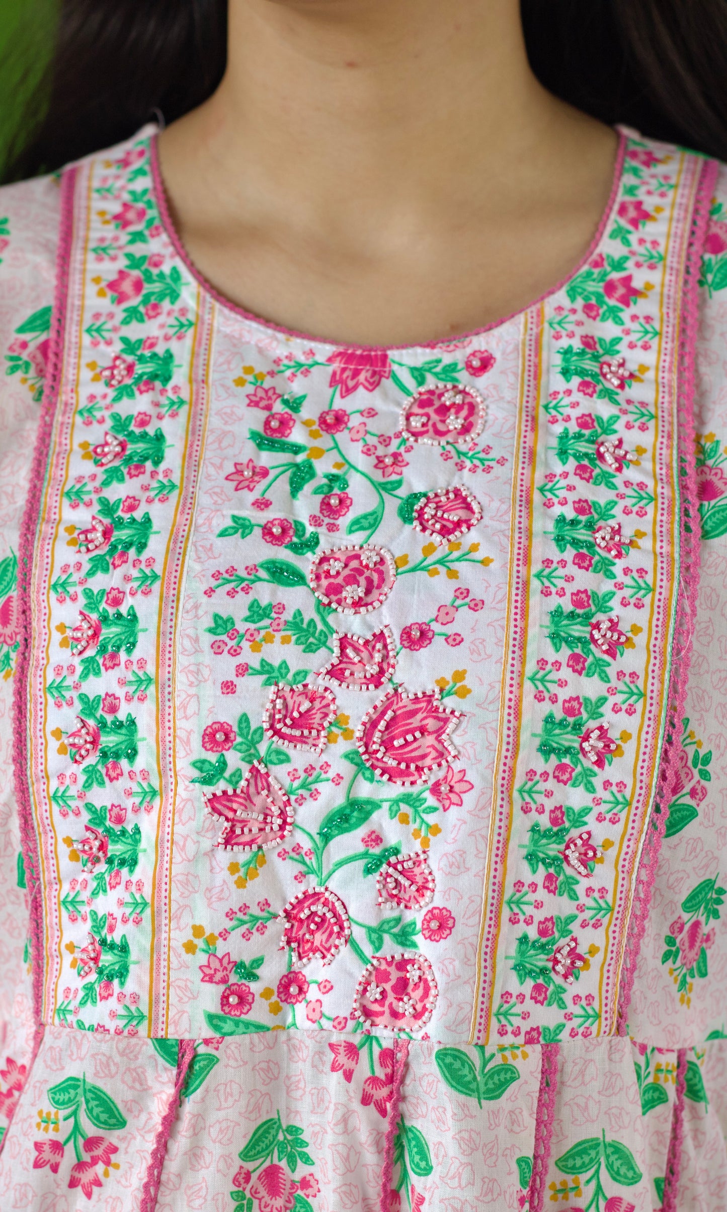 Blush Bloom Anarkali Suit