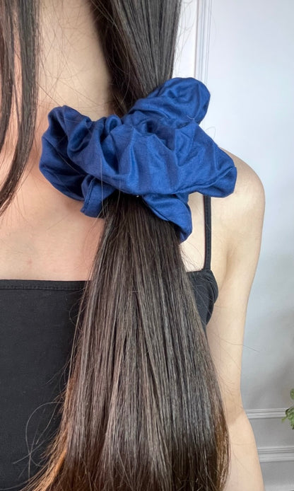 Midnight Bloom Scrunchie