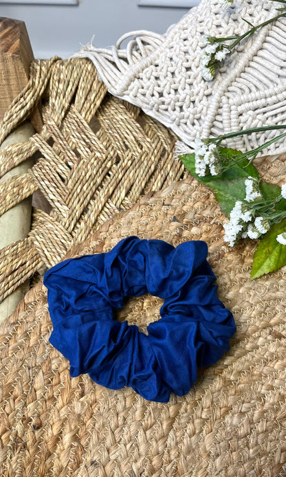 Midnight Bloom Scrunchie