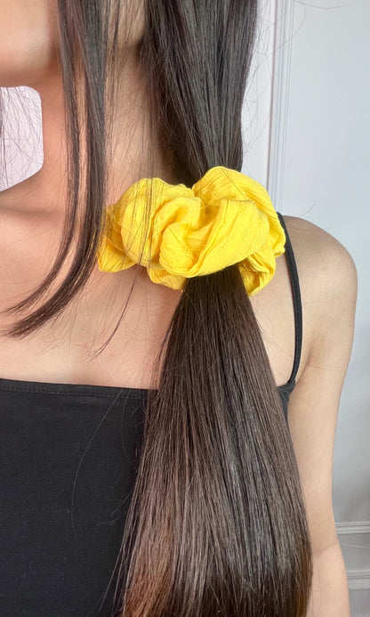 Sunshine Yellow Scrunchie