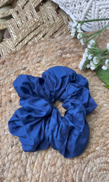 Midnight Bloom Scrunchie